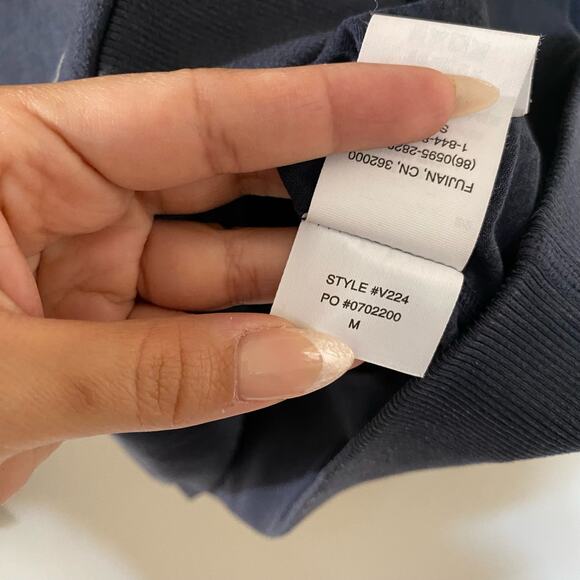 Vuori Ponto Performance Crew in Azure Heather size Medium - Picture 3 of 6